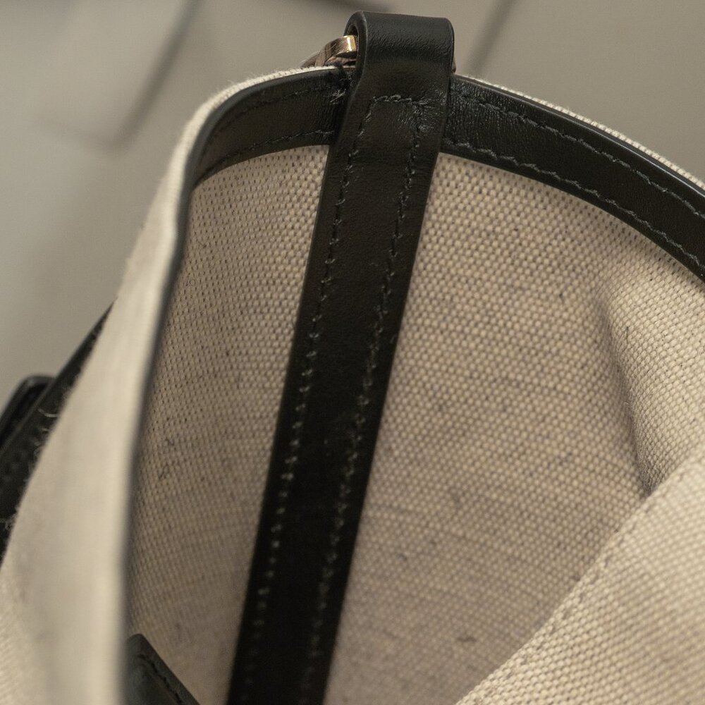 Jil Sander Wander Square Tote Bag Minimal Luxury Zipped Top Handle Large Purse - Picture 8 of 16